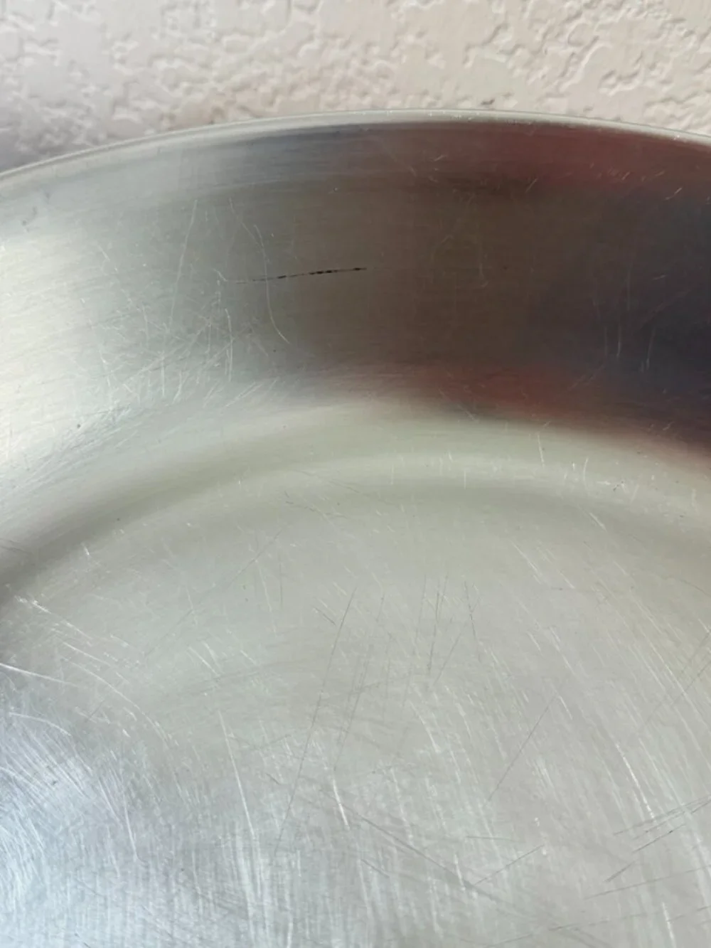 VTG Revere Ware Pre '68 12in Skillet Frying Pan Copper Clad Riverside *NO Lid
